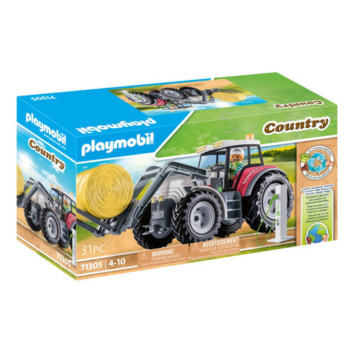 Playmobil Farm Tractor Grande Con Accesorios 71305 Cantidad De Piezas 31
