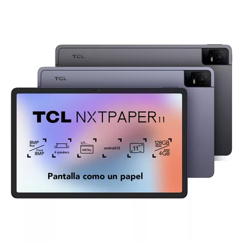 TCL NXTPAPER 11 Wi-Fi 128GB gris + Flip Cover al Mejor Precio