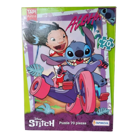 Puzzle 70 Piezas Rompecabezas Lilo Y Stitch Pelicula Disney 