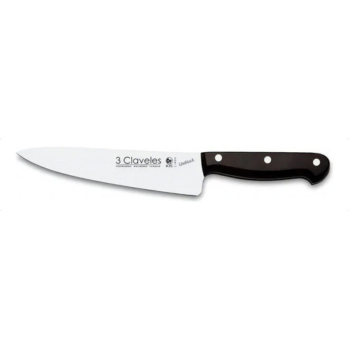 Cuchillo 3 Claveles Uniblock 1159 20cm Cocinero Acero Inox