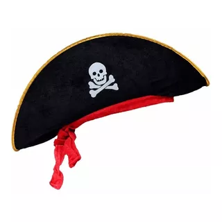 10 Sombreros Capitan Pirata Disfraz Fiesta Pirata Bodas