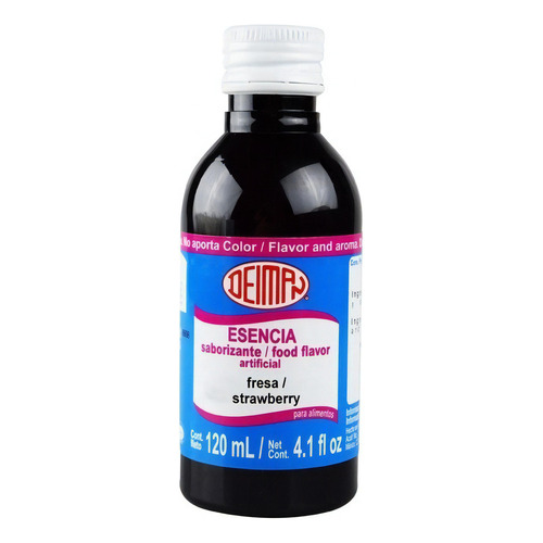 Esencia Saborizante Líquido Fresa 120 Ml Deiman