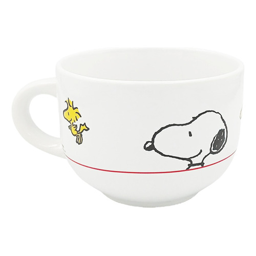 Taza Para Cafe Ceramica Snoopy Peanuts Jumbo 798ml