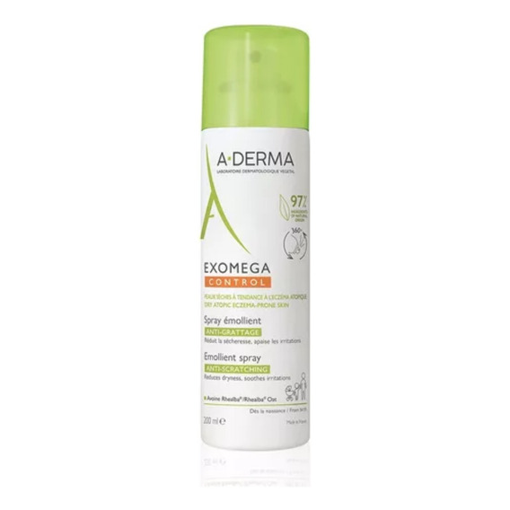 Aderma Exomega Control Spray Emoliente Calmante X 200 Ml