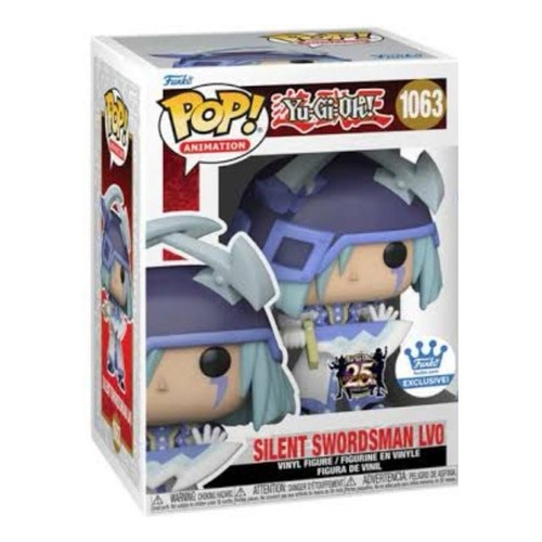 Funko Pop! Yu-gi-oh!silent Swordsman Lvo-exclusivo Funkoshop