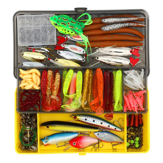 Kit De Equipo Hook Fishing, 304 Piezas, Kit De Accesorios Pa