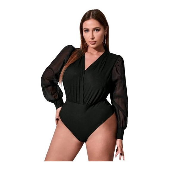 Body Polera Casual Para Gala Tallas Grandes Curvy Mb9