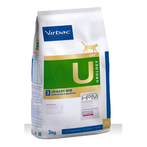 Alimento Hpm Virbac Cat Urology Urinary Wib 3 Kg