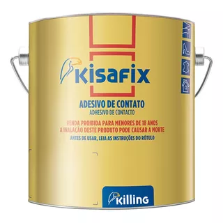 Cola De Contato Líquido Killing 2.8 Kg Premium Kisafix