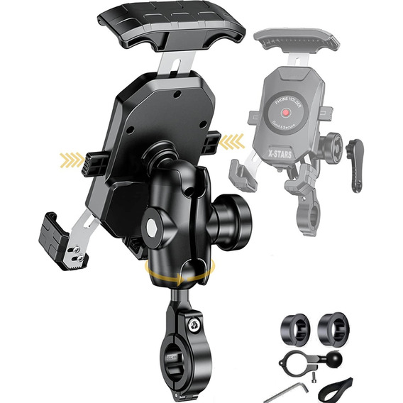 Soporte Antirrobo Para Teléfono Móvil X-starsbase Para Motoc