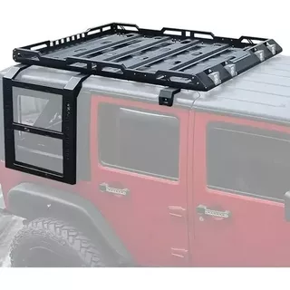 Canastilla Jeep Wrangler (2018-2023) Escalera De Dos Lados B