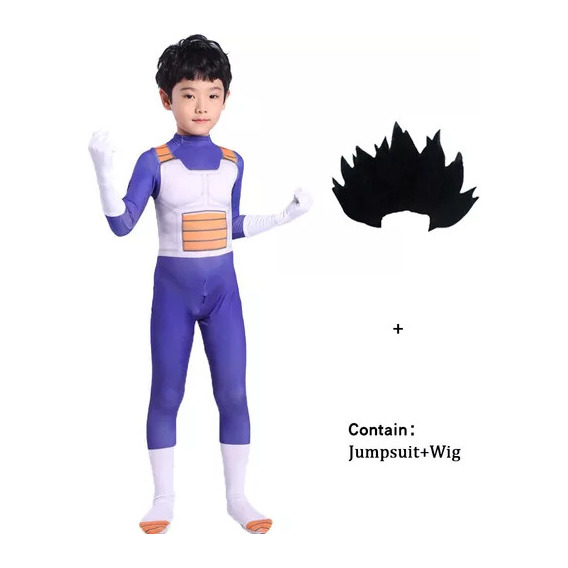Disfraz De Anime Para Niños De Goku Son Vegeta Para Adultos