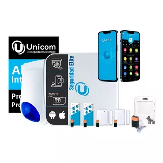 Kit Alarma Unicom Home Inalambrica Gprs Chip Casa Comercio