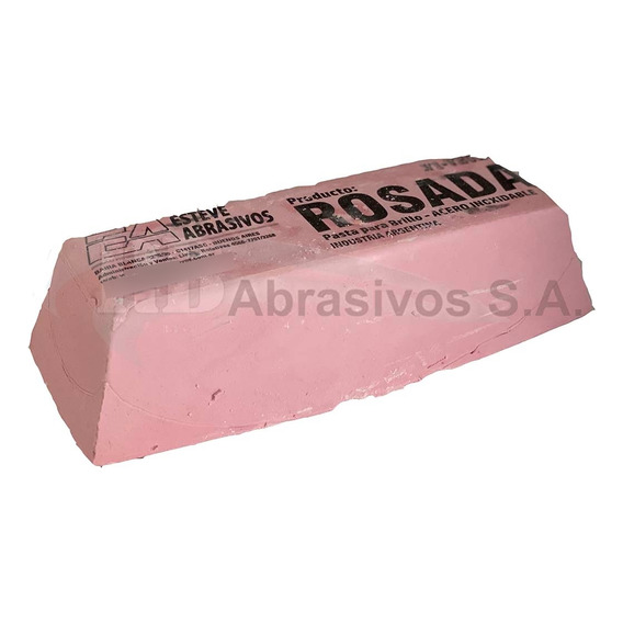 Pasta De Pulir Rosa Brillo Espejo Acero Inoxidable 1,3kg