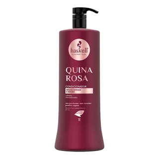 Kit Haskell Shampoo Condicionador Quina Rosa 1l
