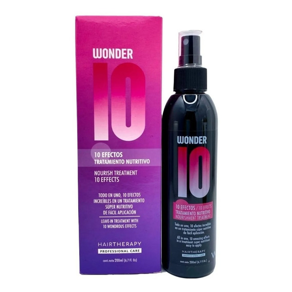 Tratamiento Nutritivo Wonder 10 Con Keratina 200ml Hair Ther