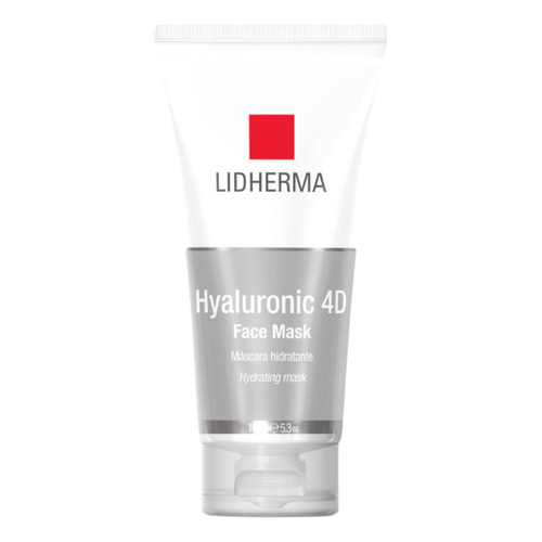 Mascara Hidratante Hyaluronic 4d Face Mask Lidherma Luminosa