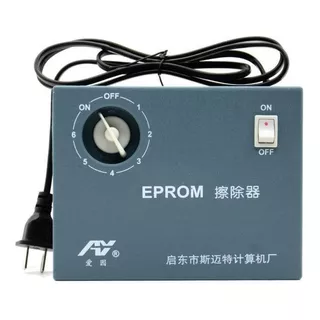 Apagador De Eprom Uv Com Timer 6 A 8 Chips Bivolt 27c512