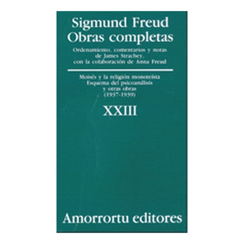 Obras Completas Xxiii - Sigmund Freud