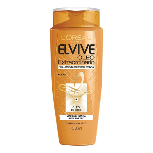 Shampoo Nutrición Óleo Coco Elvive L'Oréal 750ml