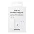Cargador Samsung Ep-t1510 Usb-c De Pared Con Cable Carga Super Rápida Blanco