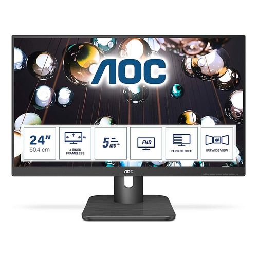 Monitor gamer AOC 24E1Q LCD 23.8" negro 100V/240V