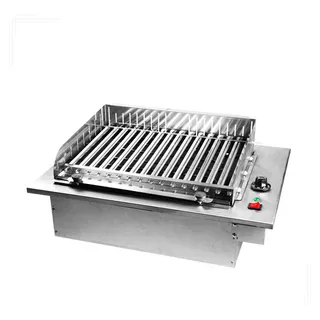 Grill Churrasqueira De Embutir Elétrica 3000w Para Cozinhas Cor Inox 220v