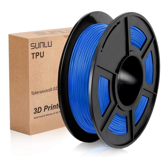 Filamento Tpu Sunlu 500gr Flexible 1.75mm Calidad Premium 