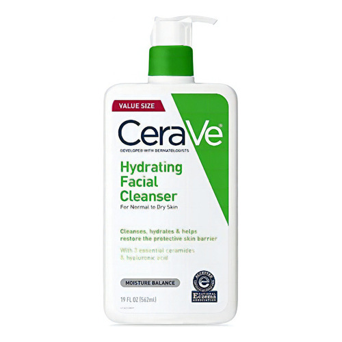 Cerave Limpiador Facial Hidratante Sin Espuma 562 Ml