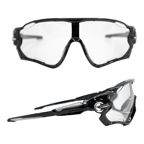 Gafas deportivas para ciclismo y ciclismo marco transparente con