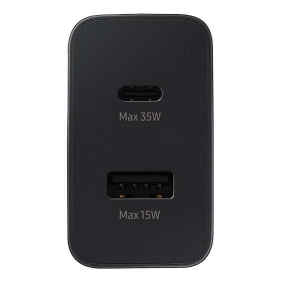 Cargador Samsung 35w Duo Fast Charger S21 S22 Note10 A53 Etc