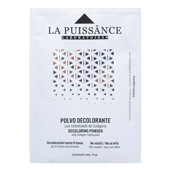 La Puissance Polvo Decolorante Colágeno 9 Tonos 70gr Local