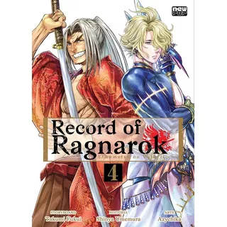 Record Of Ragnarok 4 (shuumatsu No Valkyrie)! Mangá Newpop