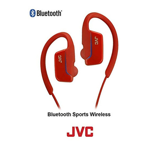 Auriculares Inalambricos Deportivos Con Clip De Jvc (rojo)