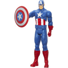 Muñeco Capitan America Avengers Marvel Serie Titan Hero 