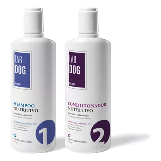 Kit Nutritivo - Shampoo E Condicionador Lab Dog