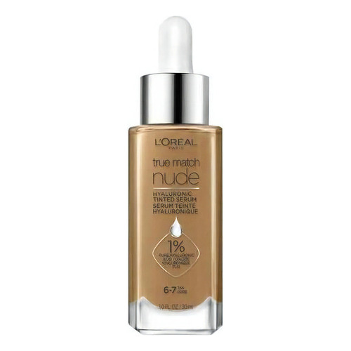 Base de maquillaje en sérum L'Oréal Paris True Match Tinted Serum Hyaluronic Tinted Serum tono tan 6-7 - 30mL 30g