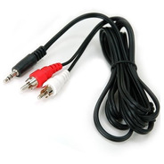 Cable Audio Mini Plug Jack 3.5 Rca 1.5 Metros