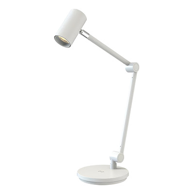 Lámpara De Escritorio Tbcin Esq1-10w Blanca Con Usb 150mm Blanco Blanco