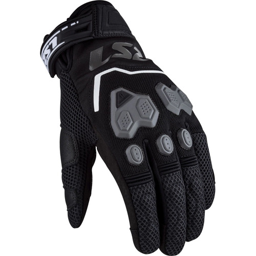 Guante Para Moto Ls2 Vega - En Teo Motos Color Negro Talle S