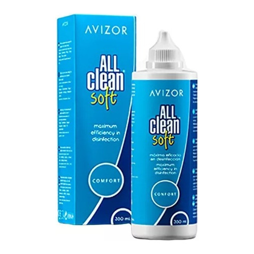 All Clean Soft 350ml Solución Para Lentes De Contacto