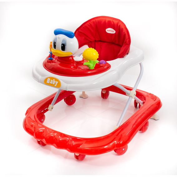 Andador Caminador Para Bebe Cuak Rainbow Color Rojo