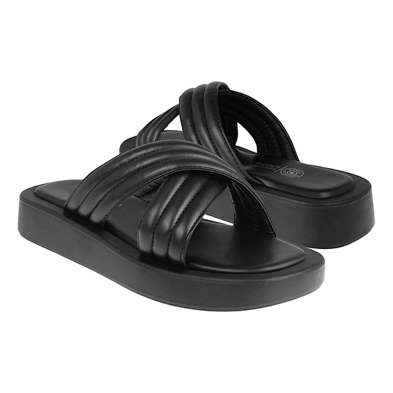 Sandalias Dama Furor 19523 Simipiel Negro