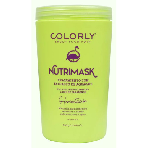 Tratamiento Colorly Nutrimask Con Extracto De Aguacate 930g