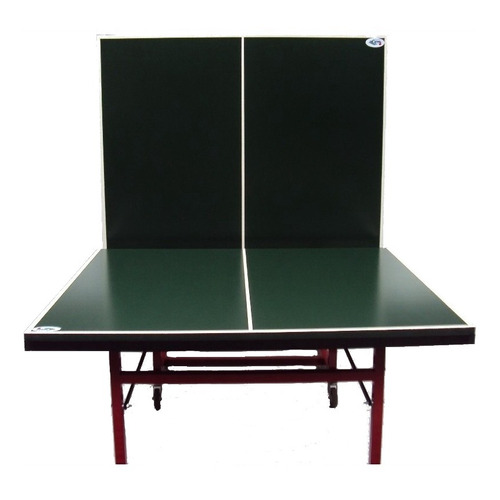 Mesa de ping pong PingPong Argentina Gold fabricada en MDF color verde