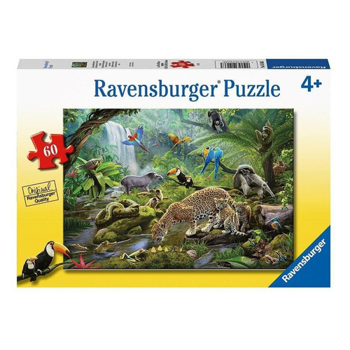 Ravensburger Rompecabezas: Los Habitantes De La Selva