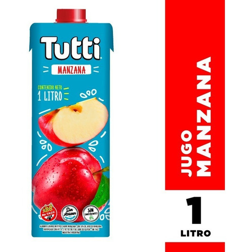 Jugo Tutti Manzana X 1000ml