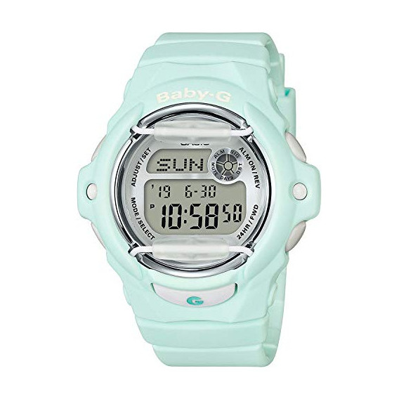 Reloj Baby G Para Mujer Light Mint De 46 Mm Con Característi