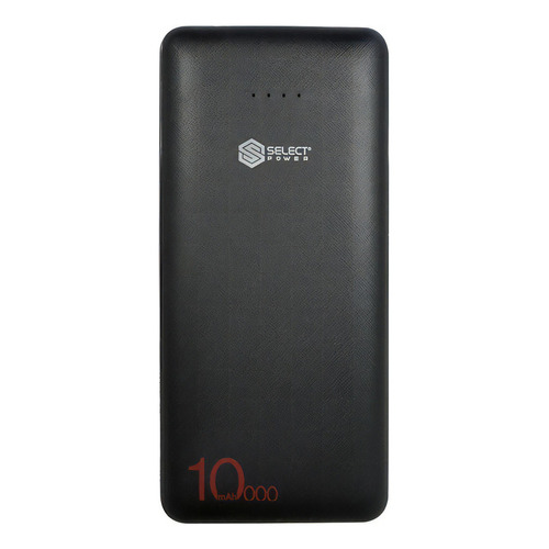 Power Bank Set 10,000 Mah Cables Incluidos Select Power Color Negro