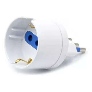 Adaptador Schuko Certificado Macrotel 10a 1500w Europeo